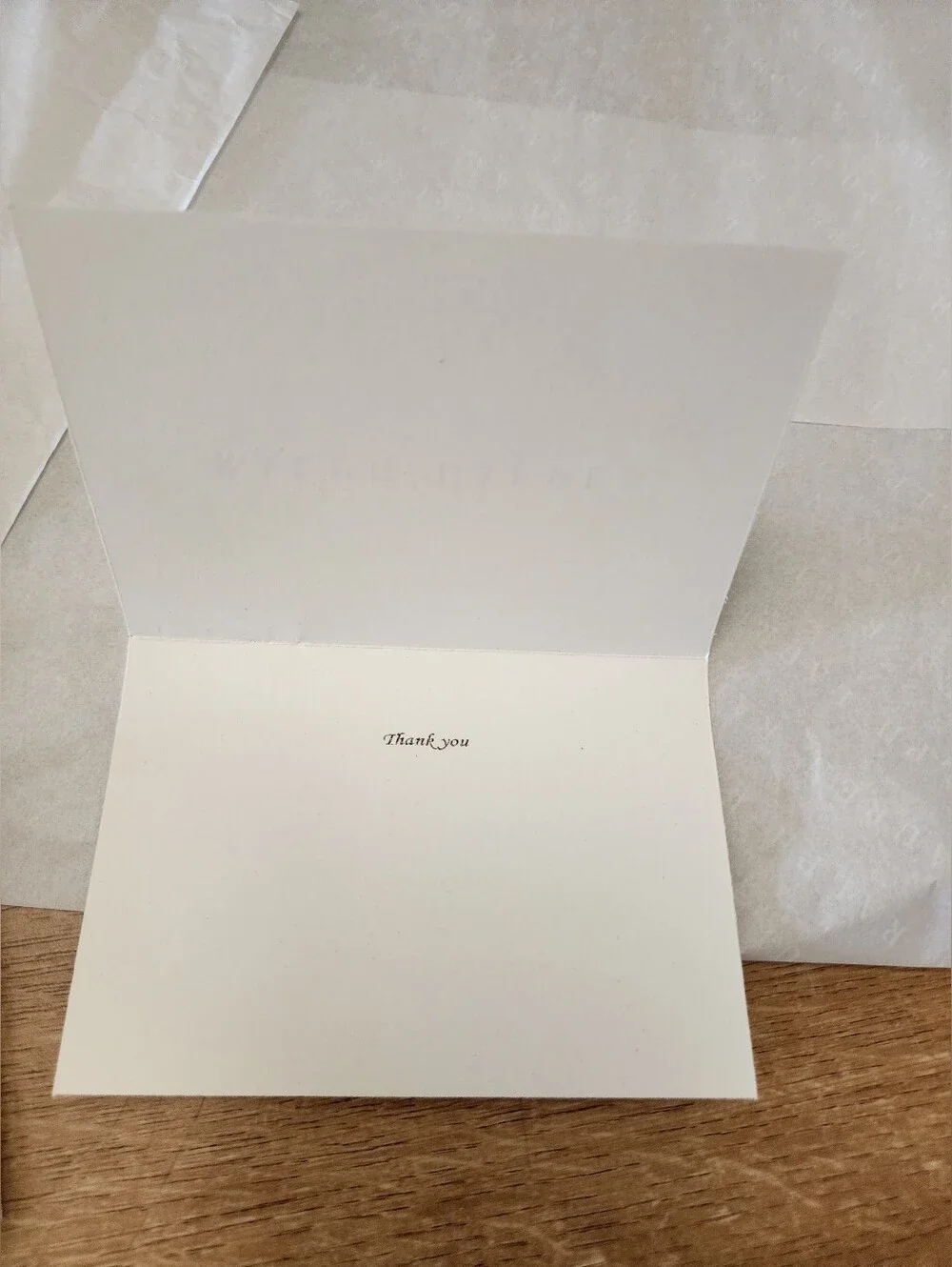 RARE Lot Of 6 NEW Ralph Lauren 3 THANK YOU CARD + 3 All Over Logo Tissue Paper